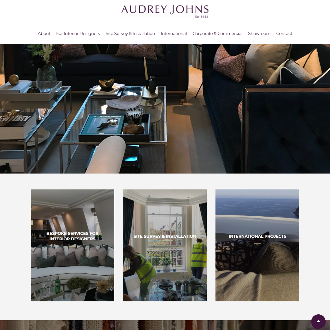 Audrey Johns Website