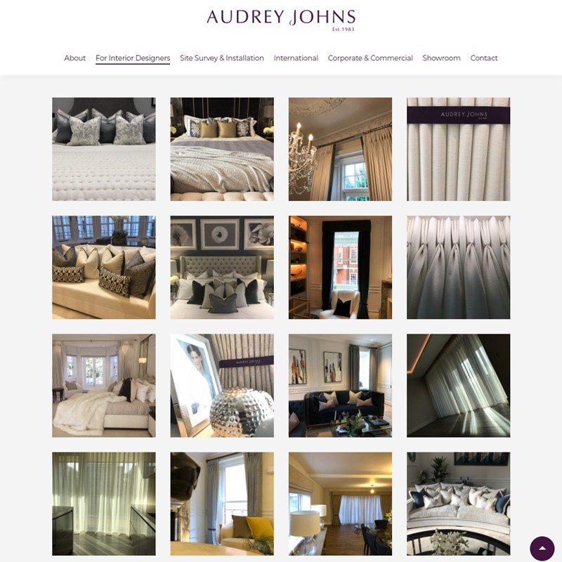 Audrey Johns Website